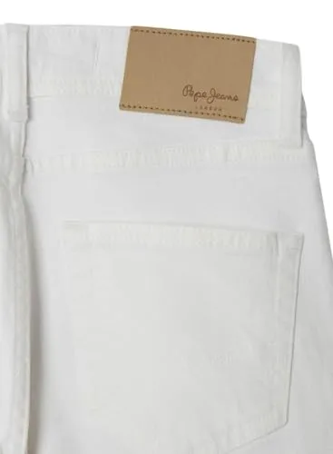 Pepe Jeans Hatcher Short Ragazzo Slim Bianco 12 Anni