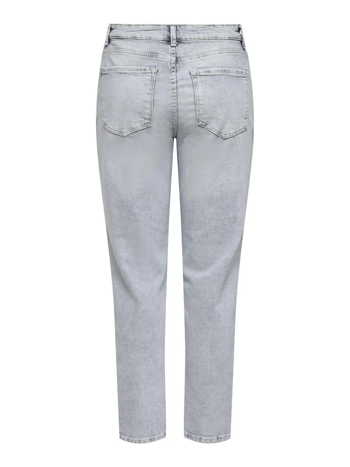 ONLY Onlemily Stretch HW St AK DNM Crop jeans grigio chiaro