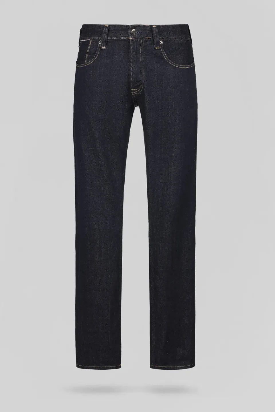 Teddy Smith REG Selvedge Jeans Dritto Uomo Dark Blue L32