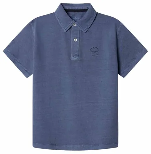 Pepe Jeans Logan polo bambino 10 anni arancione lavato