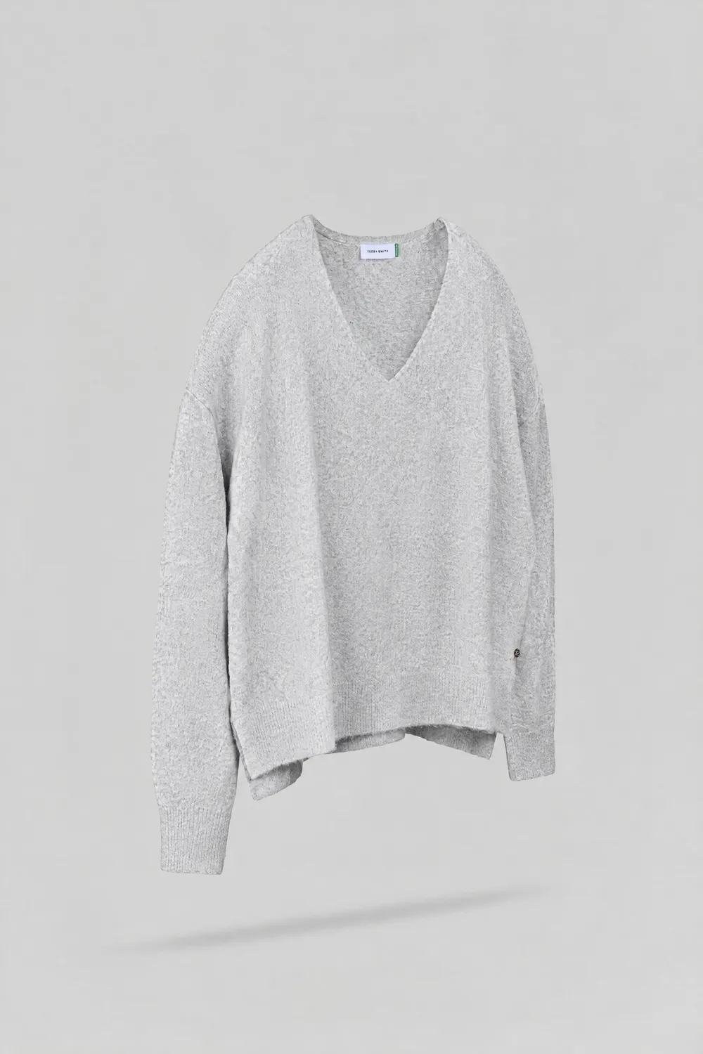 Teddy Smith P-Billie Pull Donna Grigio Chiné