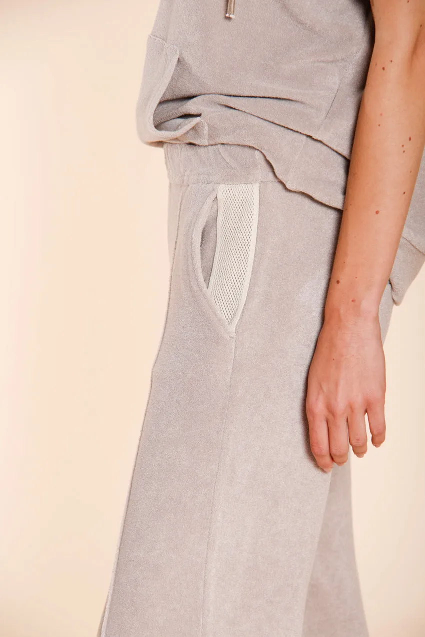 Mason's Easy Straight Chino Jogger Donna Beige Jersey
