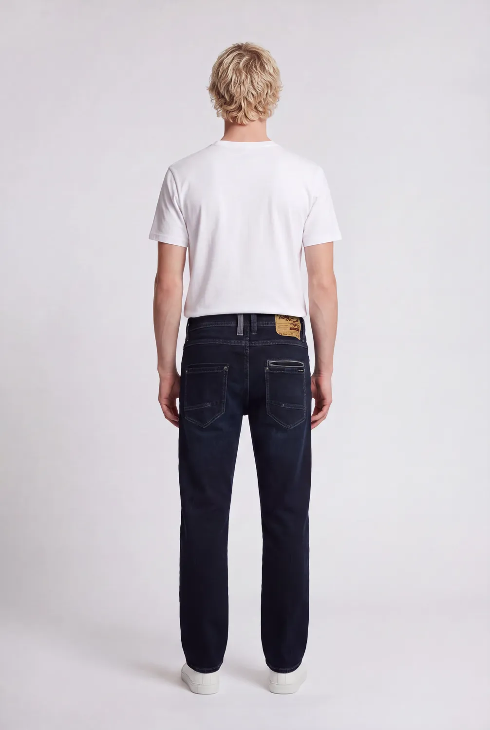 Teddy Smith Rope Reg L32 jeans dritto uomo blu encre