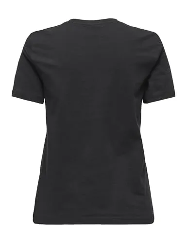 ONLY Onlenja Life t-shirt donna girocollo con taschino