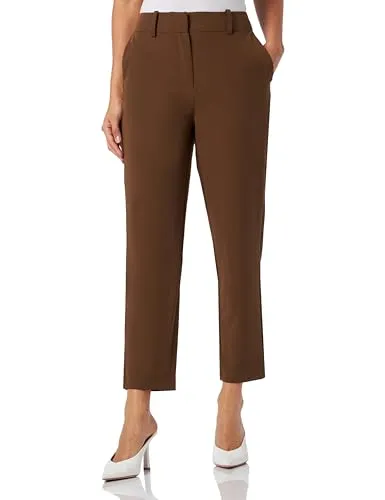 ONLY Onlmila CC Otw pantaloni donna terra scura elasticizzati
