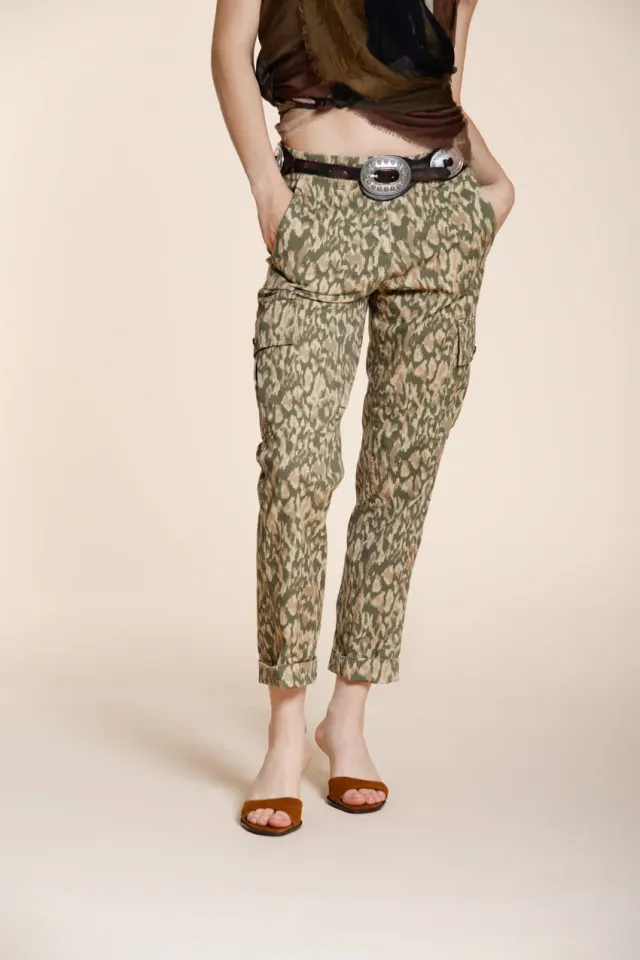 Mason's Marlene Cargo chino donna burro carrot gabardina