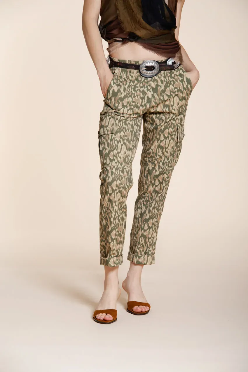 Mason's Marlene Cargo chino donna burro carrot gabardina