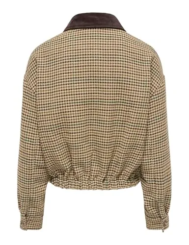 ONLY Onlemila bomber check donna M quadri