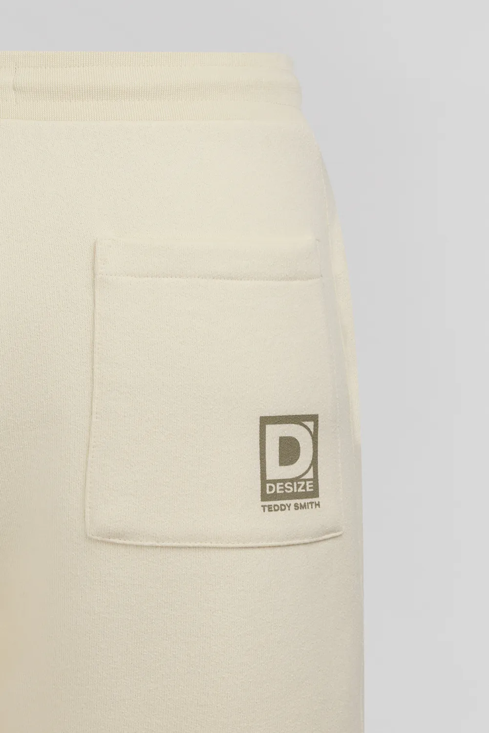 Teddy Smith S-Noah shorts felpa uomo crema