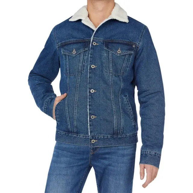 Pepe Jeans Pinner Dlx Giacca Jeans Uomo L Denim Blu