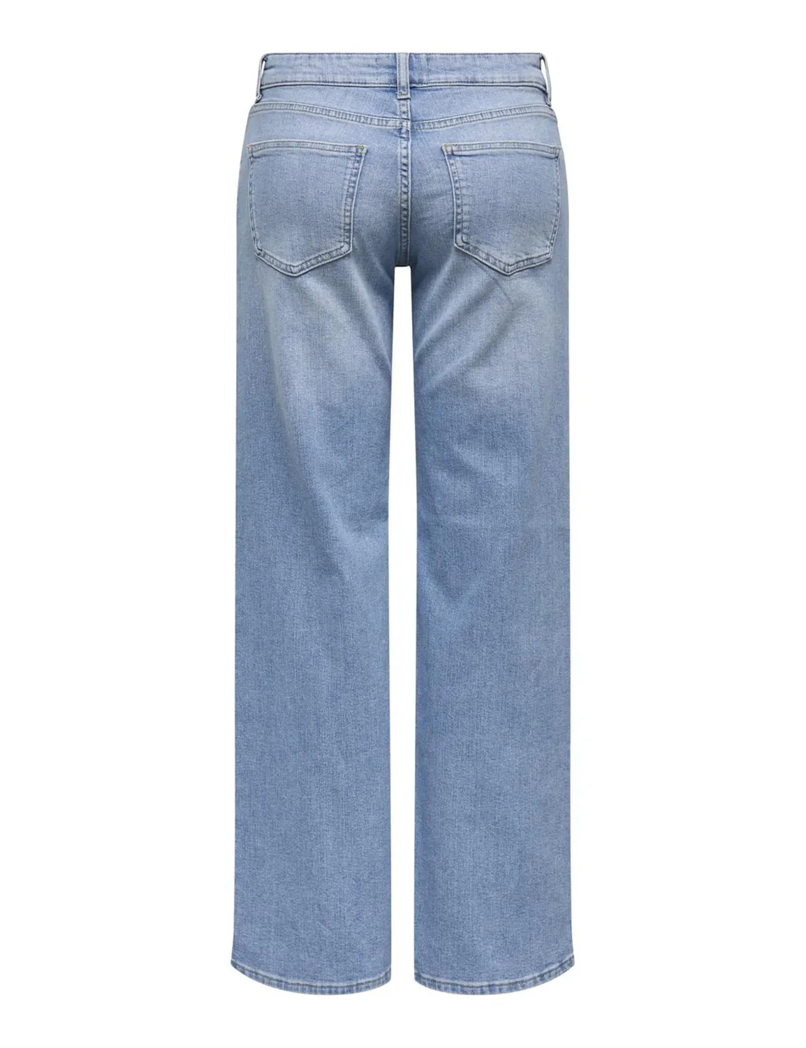 ONLY Onljudy jeans straight vita bassa taglia S denim