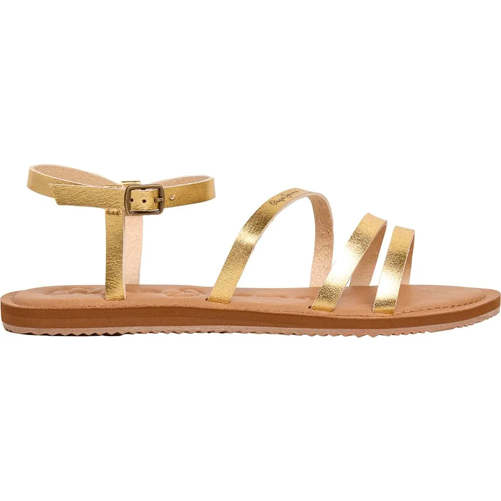 Pepe Jeans Rio Sand W sandali donna fibbia tabacco