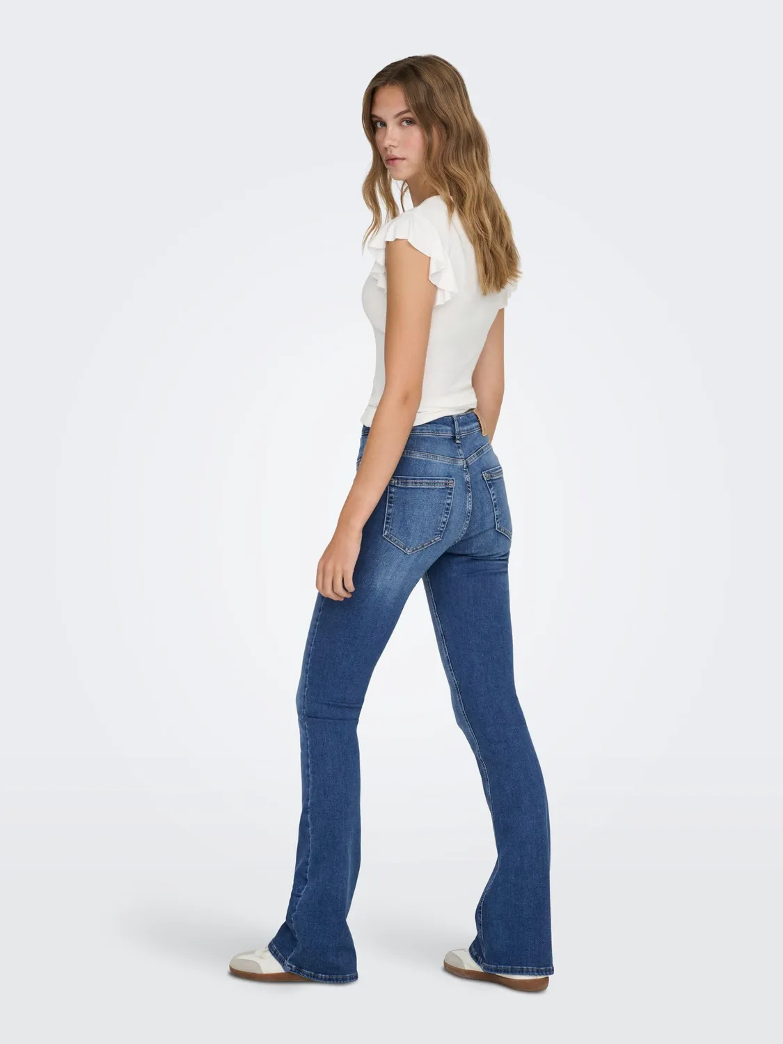 ONLY ONLBLUSH Jeans Flare Donna Blu pousse?