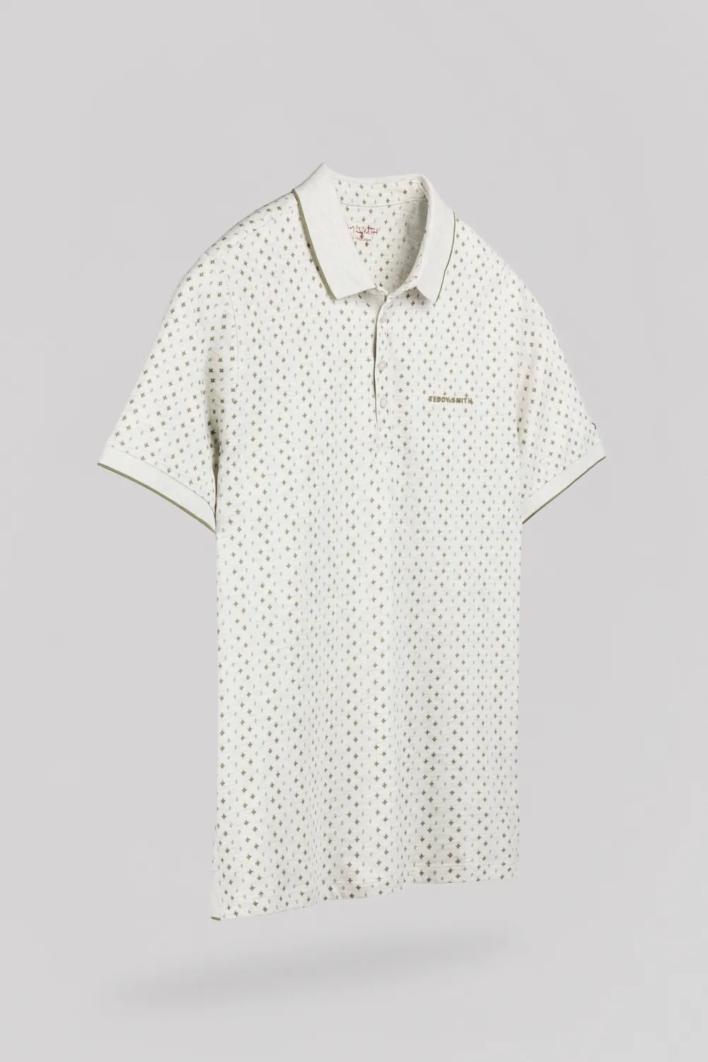 Teddy Smith Pasy 2 Polo Uomo Bianco Ivoire Cotone
