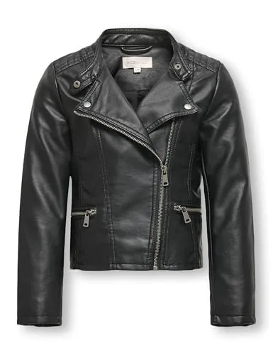 Only Kogfreya giubbotto ecopelle ragazza 140 biker