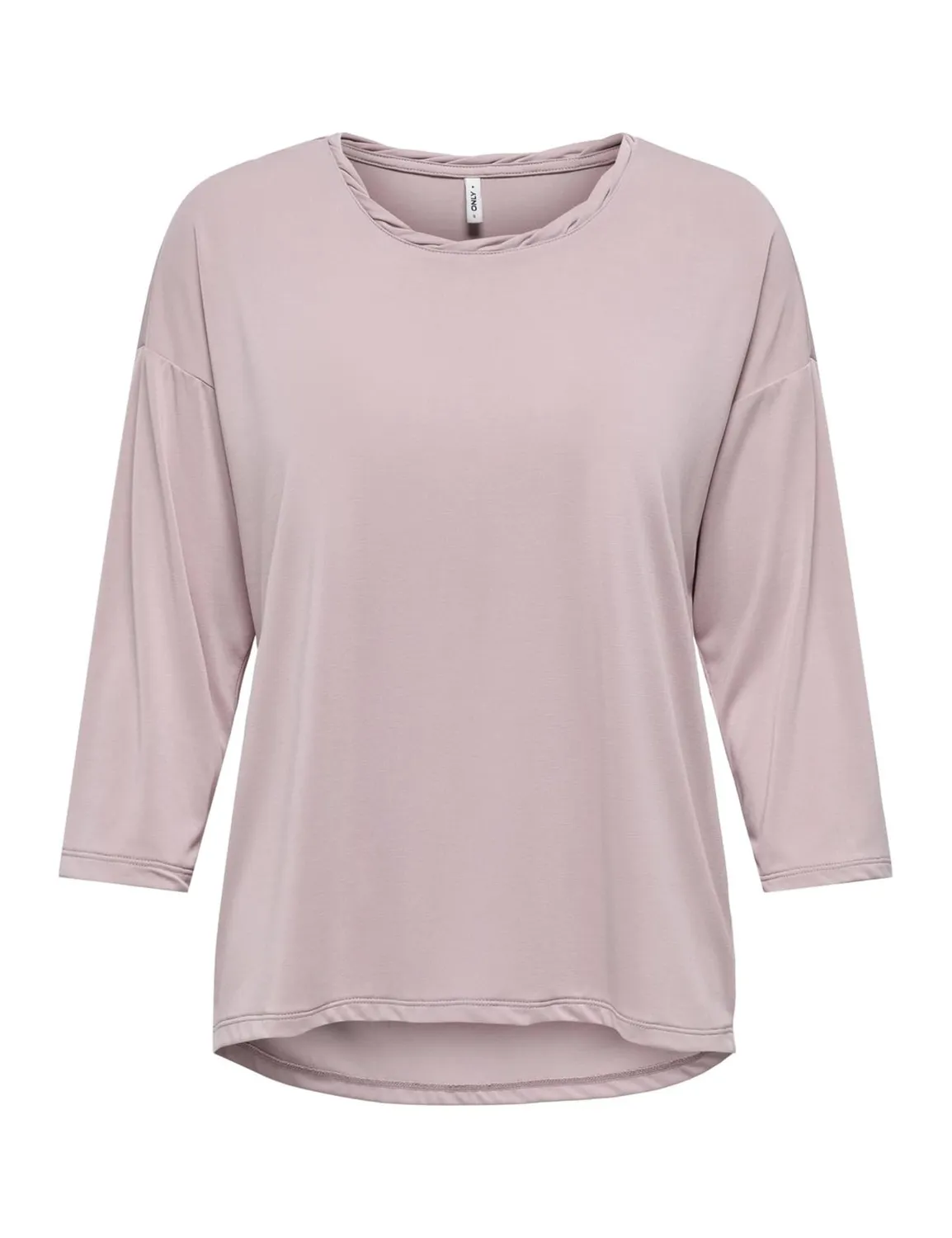 ONLY Onlhannah 3/4 top donna XS cenere manica 3/4