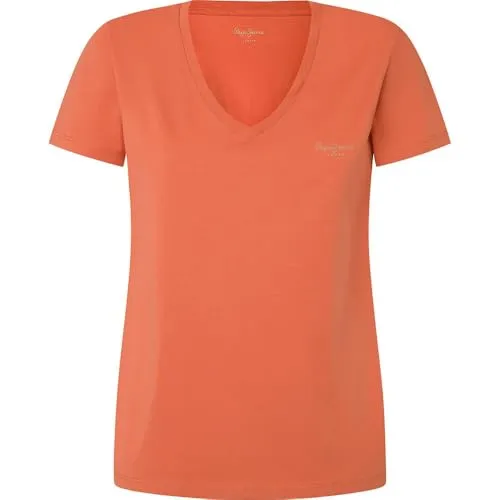 Pepe Jeans Fiore T-Shirt Donna Scollo V