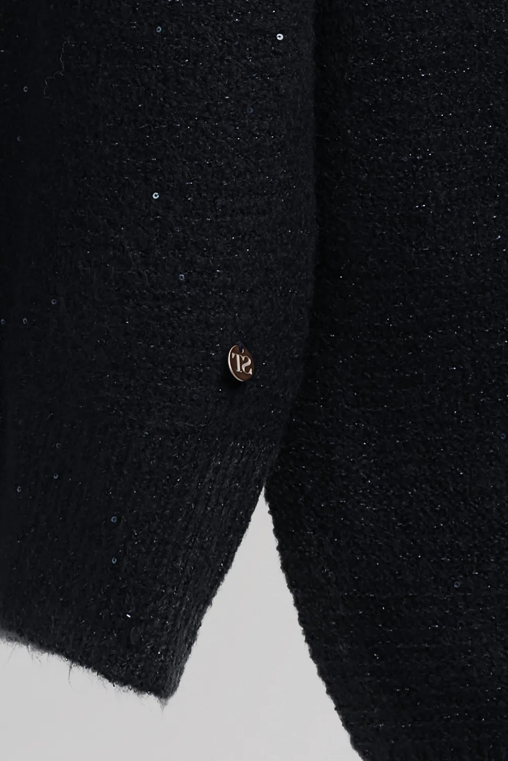 Teddy Smith P-Rachel pull donna dark navy scollo V