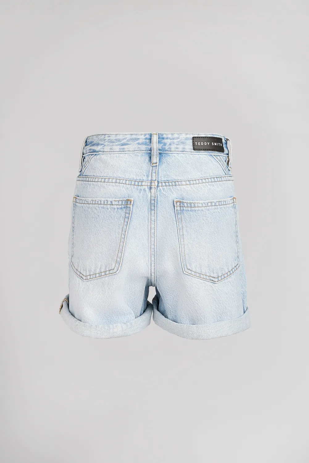 Teddy Smith S-Lucy SH shorts bambina indigo chiaro