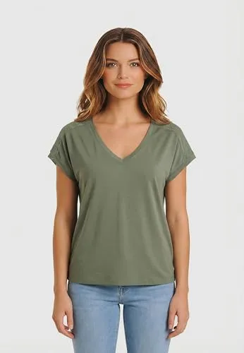 ONLY Onlfree Life top scollo a V pizzo
