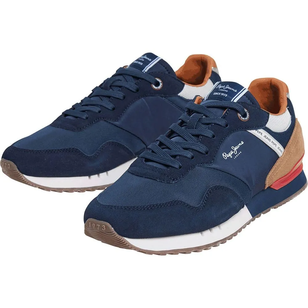 Pepe Jeans London Brand M sneaker uomo pelle EVA retro