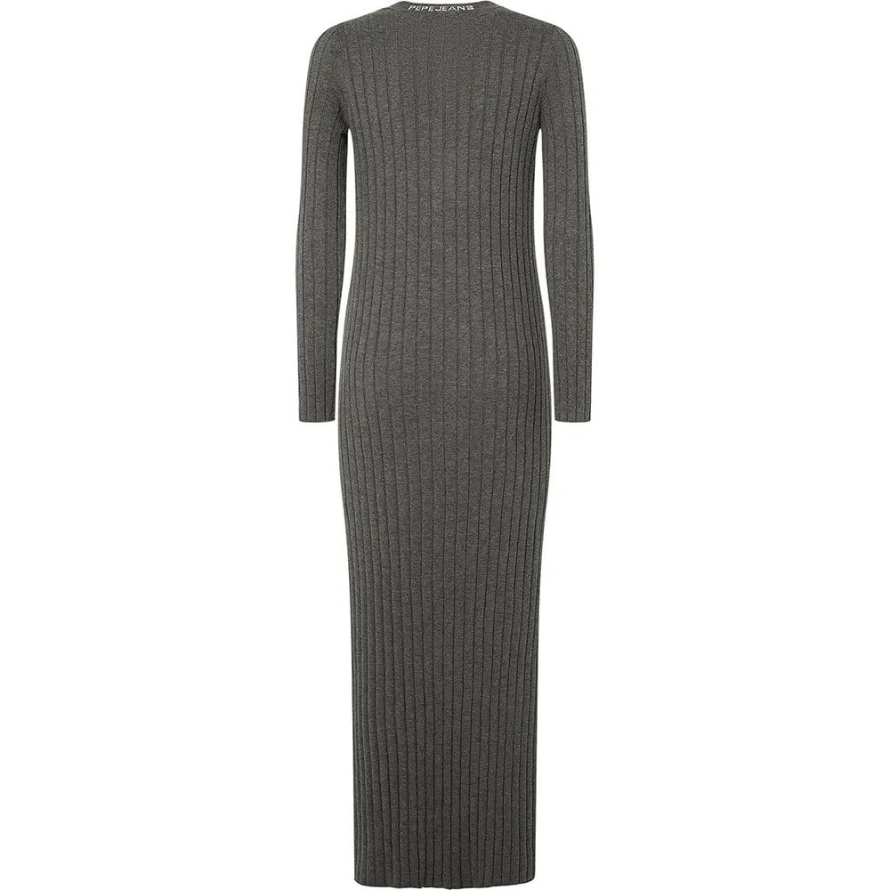 Pepe Jeans Izabel Vestito Donna M Lungo a Costine