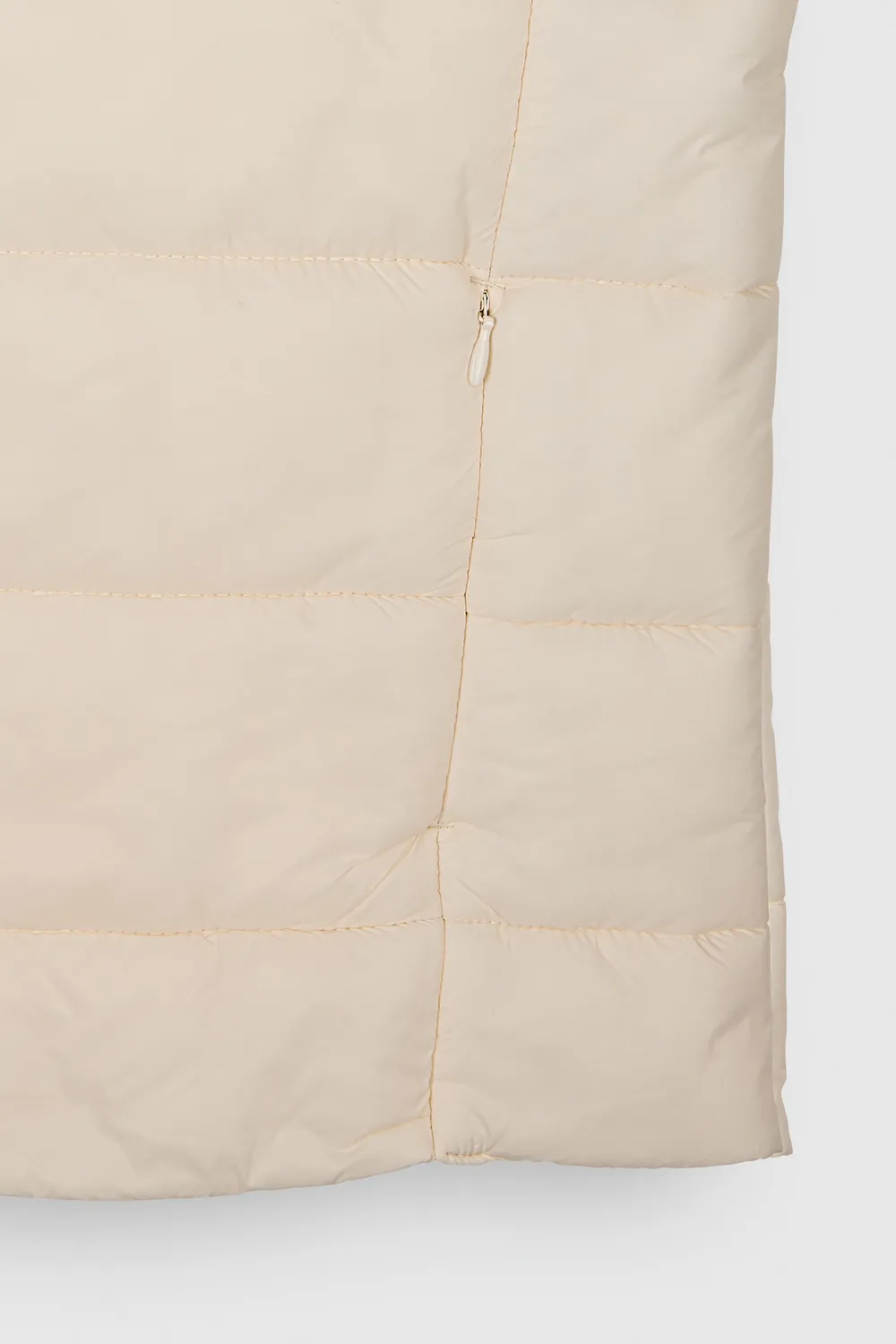 Teddy Smith B-Tessy piumino donna smanicato bianco