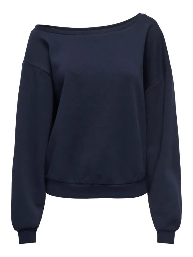 ONLY Onlrhina felpa donna M grigio melange