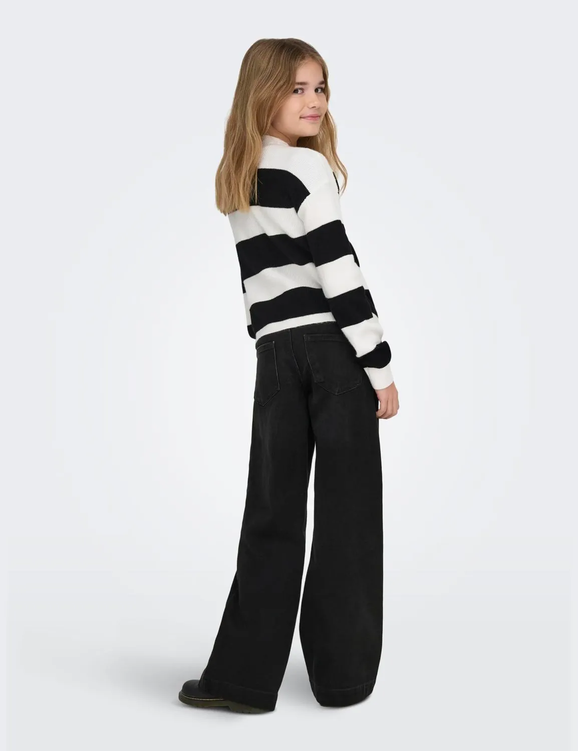 ONLY KOGCOMET Regular Waist jeans wide leg 158