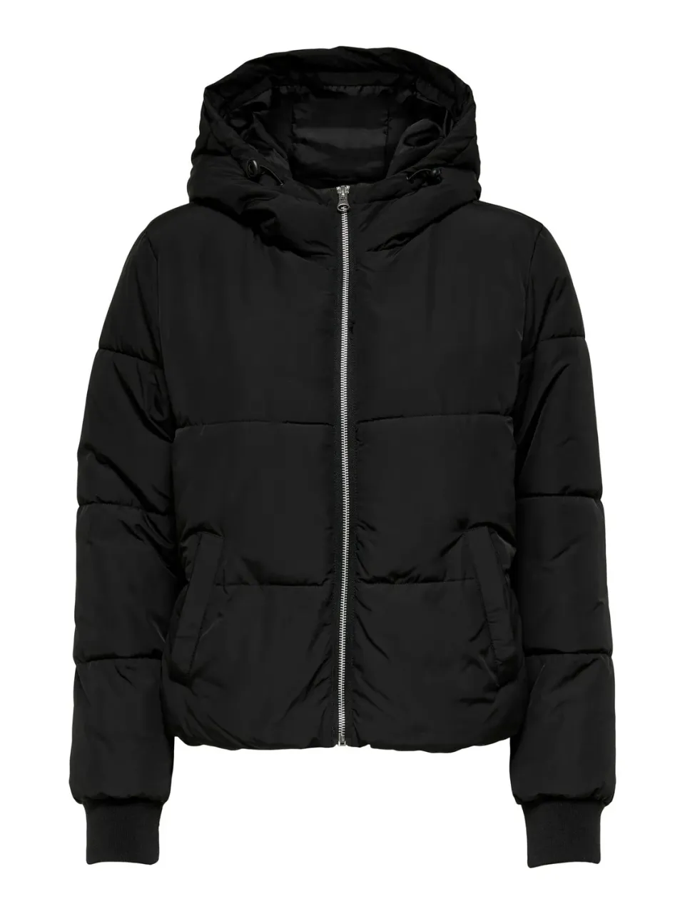 ONLY Newerica giacca corta con cappuccio nera XXL