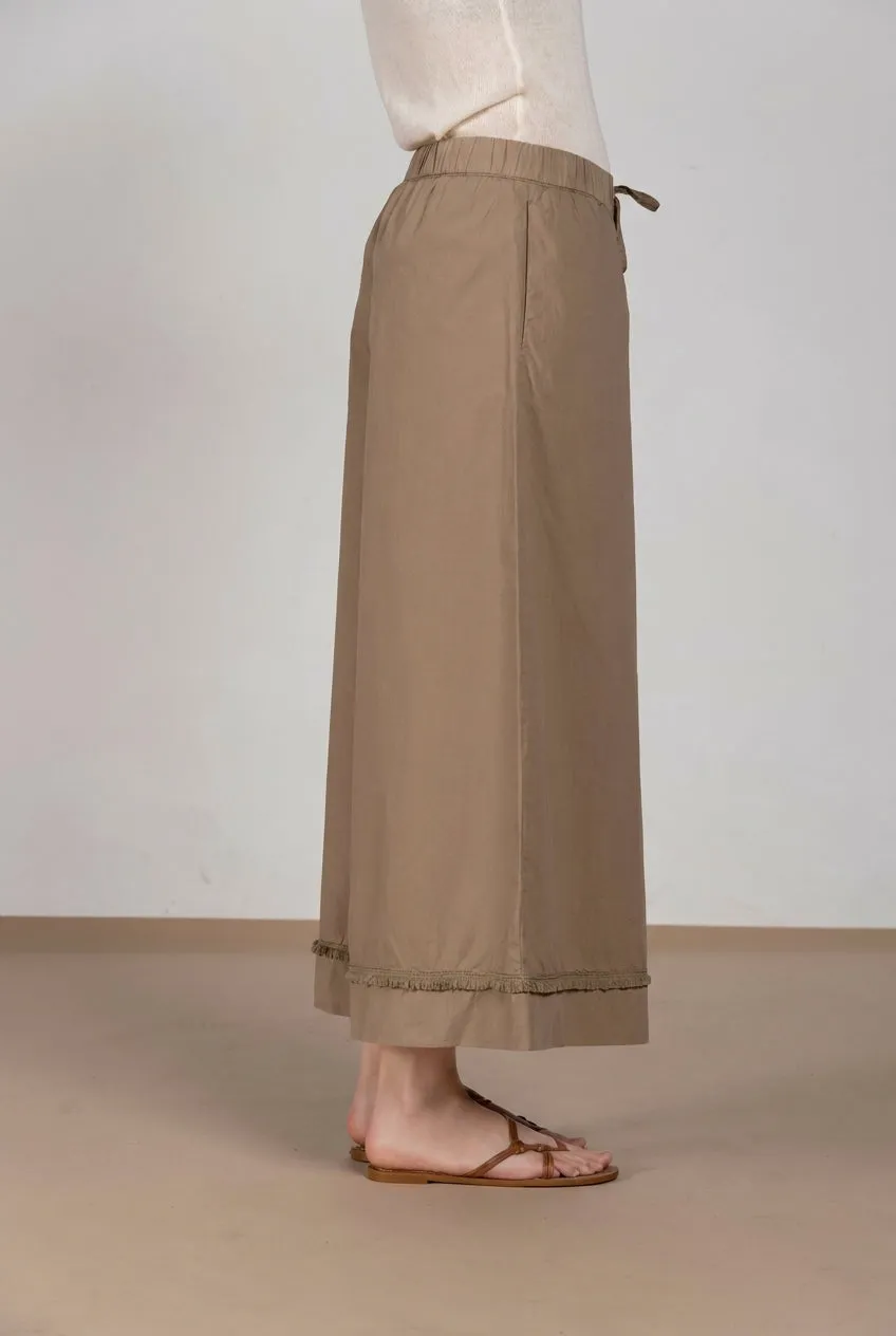 Mason's Portofino Cropped pantaloni donna beige scuro