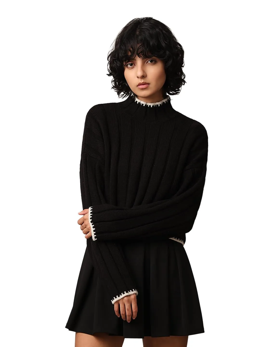 ONLY Onlchick pullover collo alto donna taglia M