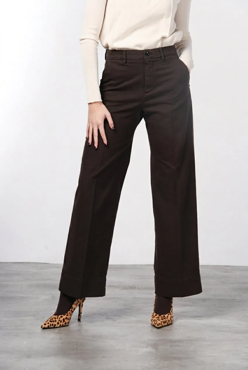 Mason's New York Studio chino donna marrone straight