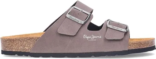 Pepe Jeans Bio Double Chicago Sandali Uomo Marrone