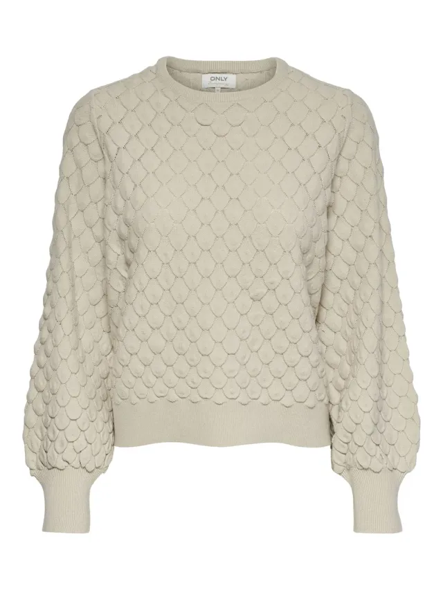 ONLY Onlgilja maglione Pumice Stone scollo a V donna