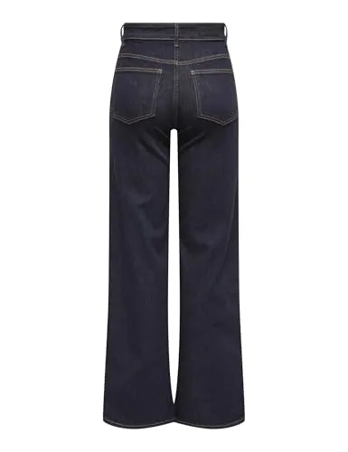 ONLY Onlmadisonblush HW Wide Jeans Donna XS x 30L Vita Alta