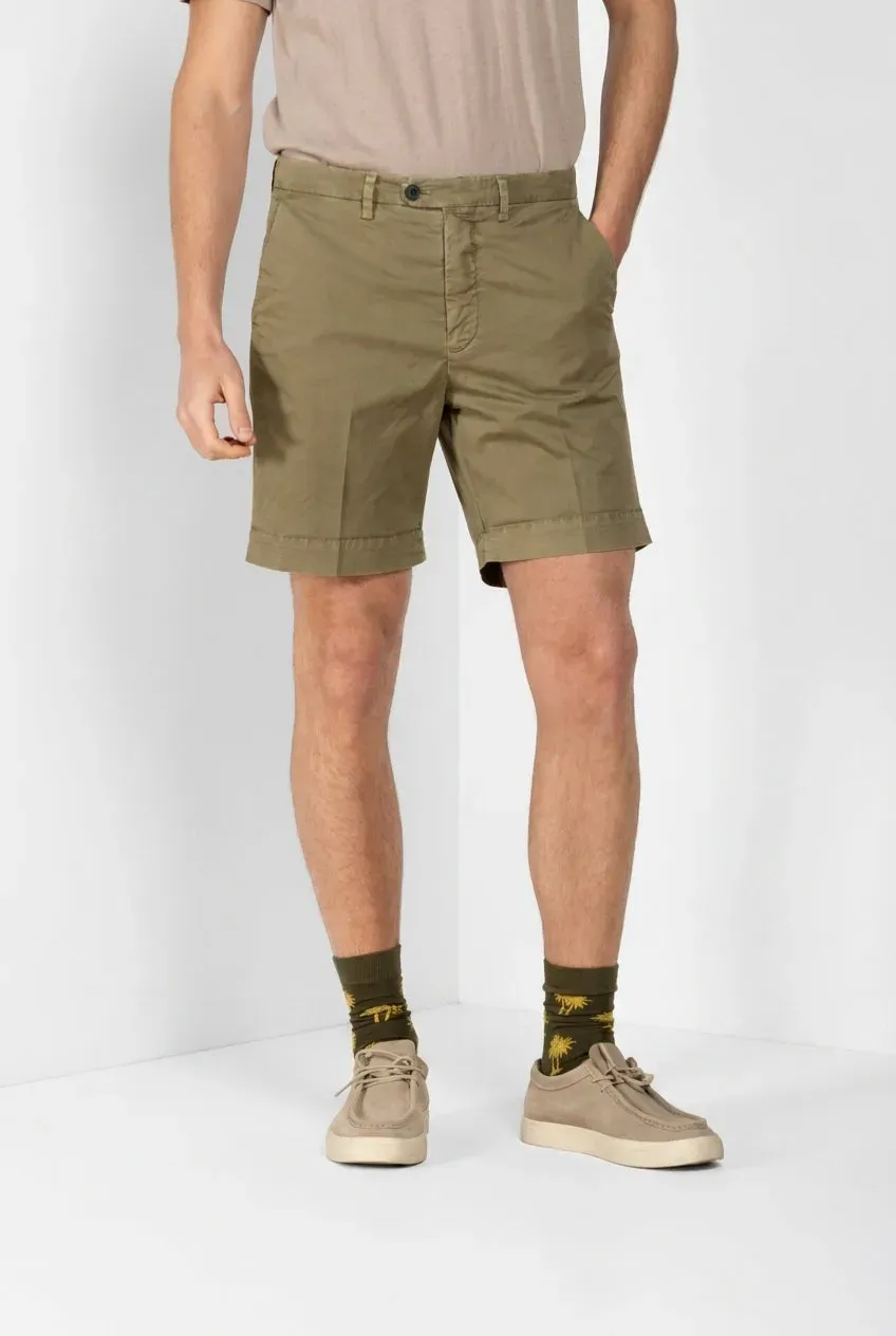Mason's Boston Delamere Bermuda Chino Uomo Rosmarino Relaxed
