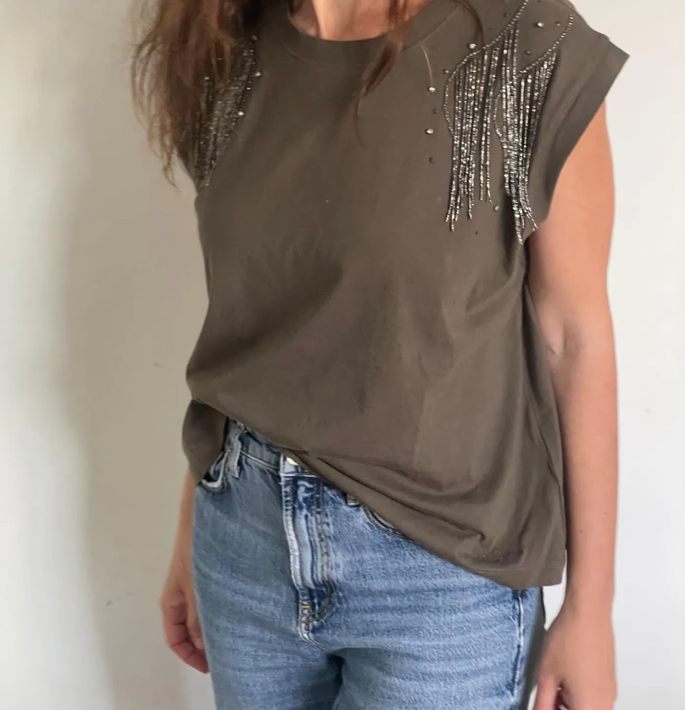 Pepe Jeans Freija T-Shirt donna M senza maniche