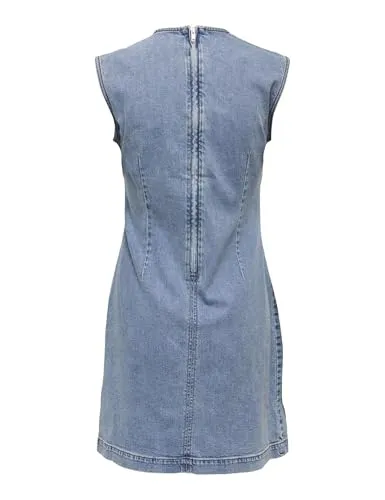 ONLY ONLBLAIR SL abito denim smanicato