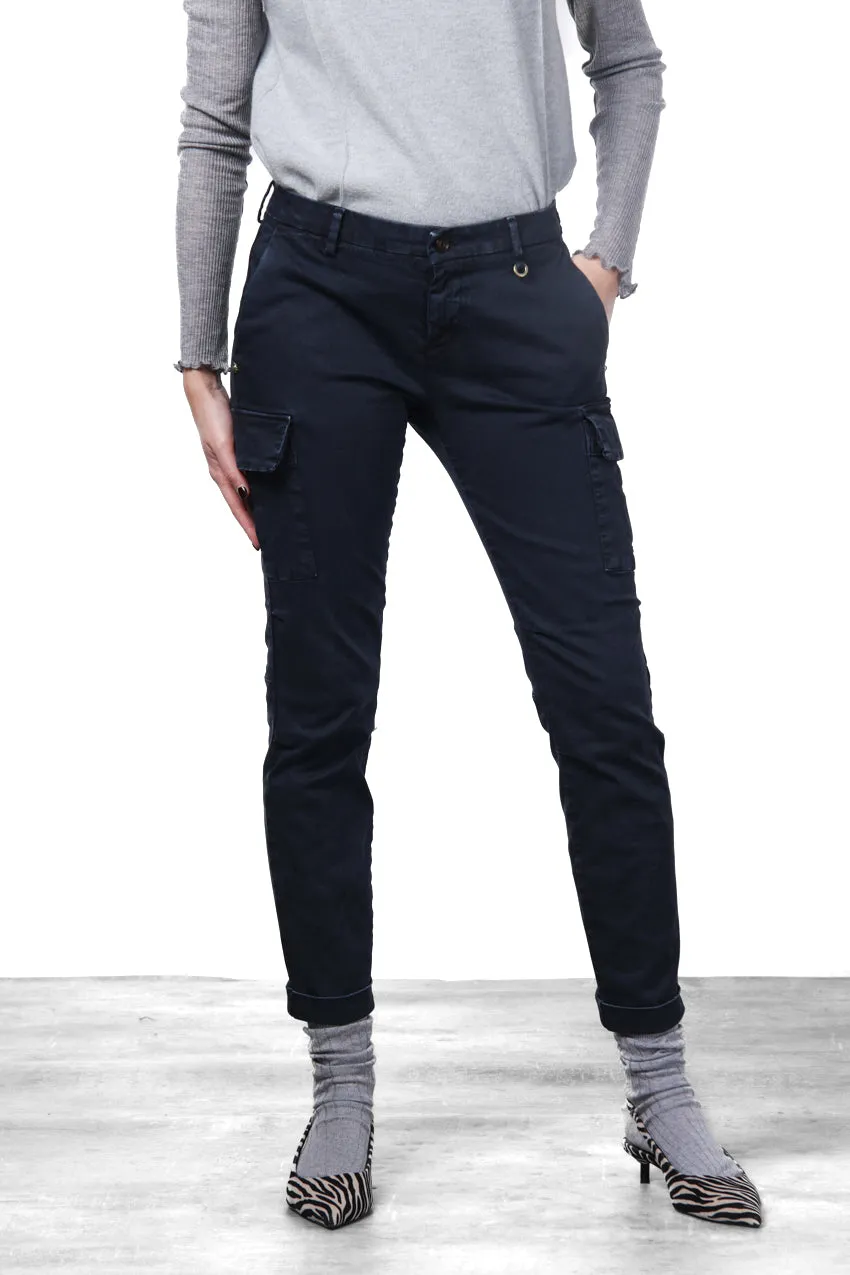 Mason's Chile City cargo donna blu notte slim