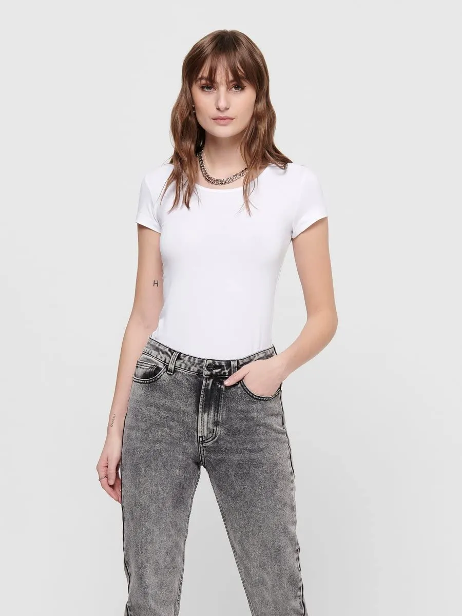 Only Onllive Love t-shirt donna M 2 pack cotone