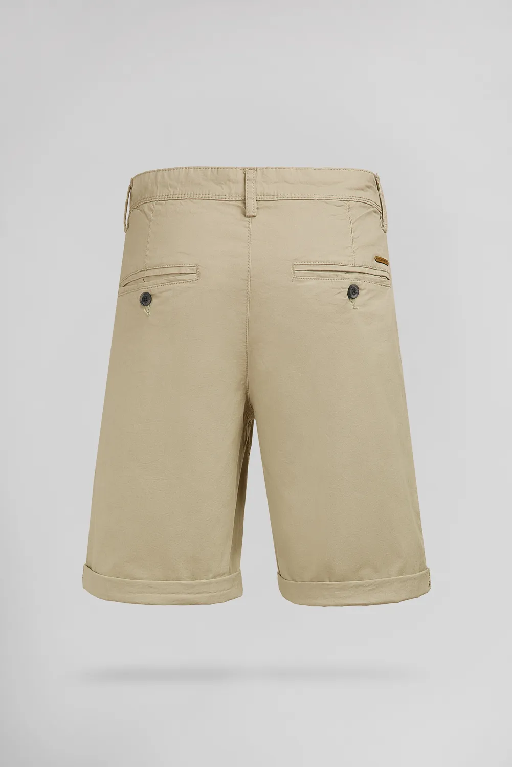 Teddy Smith Chino bermuda Beige cotone elasticizzato