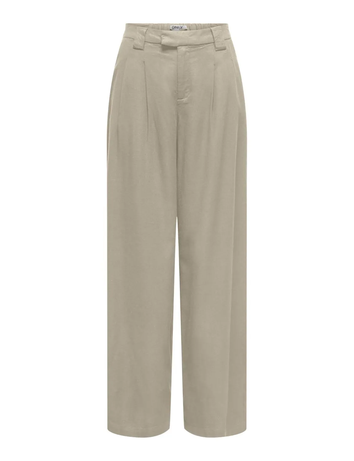 ONLY Onlsvea Goa Pantalone Lino Nero ampio