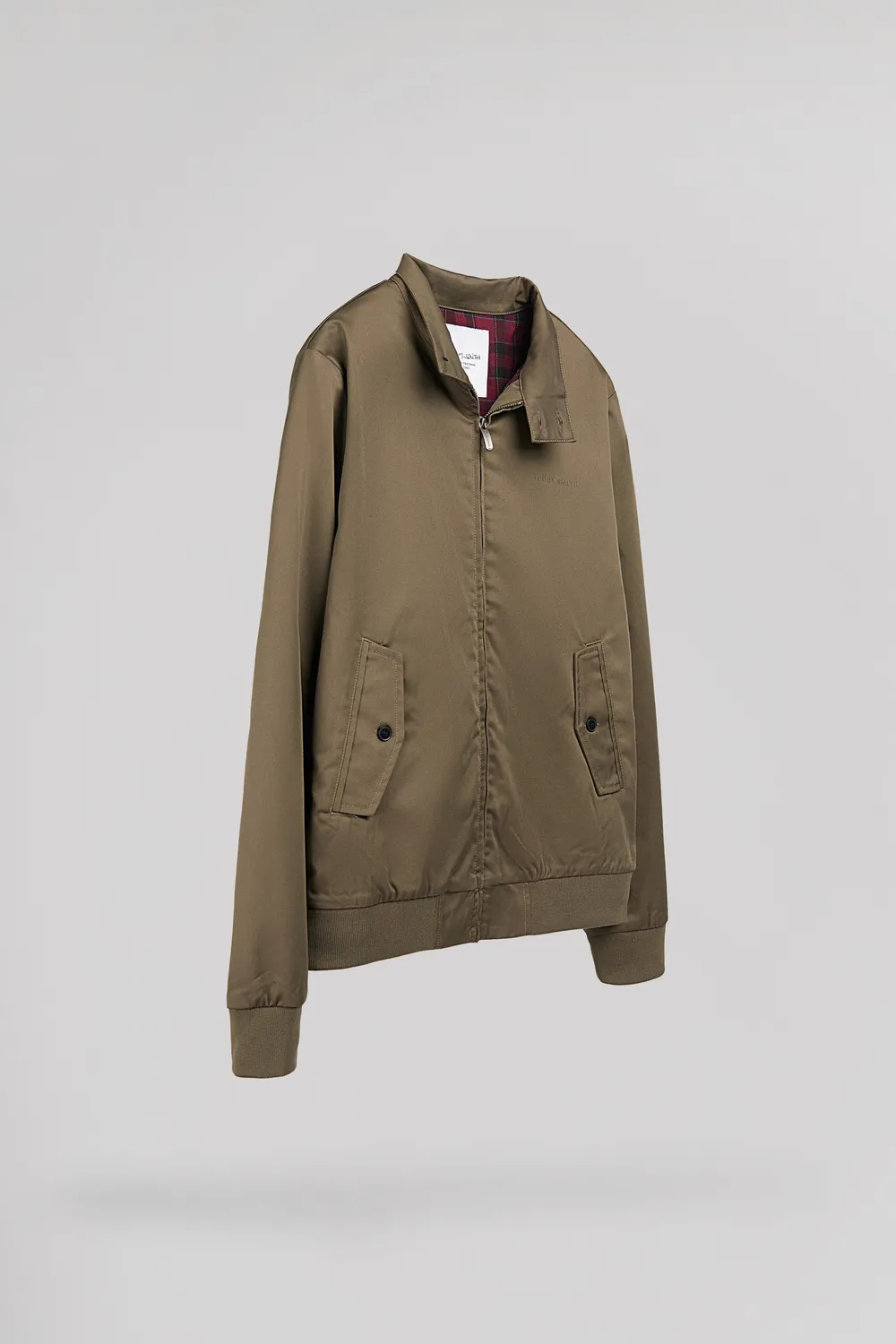 Teddy Smith Sanson 2 giubbotto uomo turbulence kaki twill