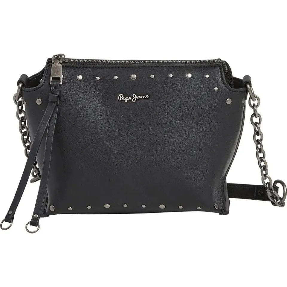 Pepe Jeans Edith Moon borsa a tracolla nero borchie