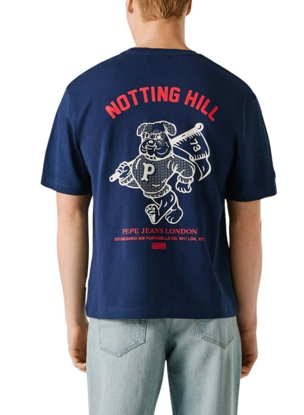 Pepe Jeans Gideon Tee t-shirt uomo bianca stampa