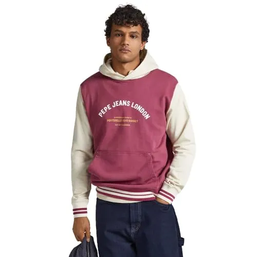 Pepe Jeans Medley felpa cappuccio uomo L block
