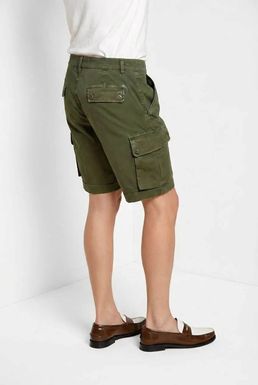 Mason's Chile bermuda cargo uomo slim verde bosco
