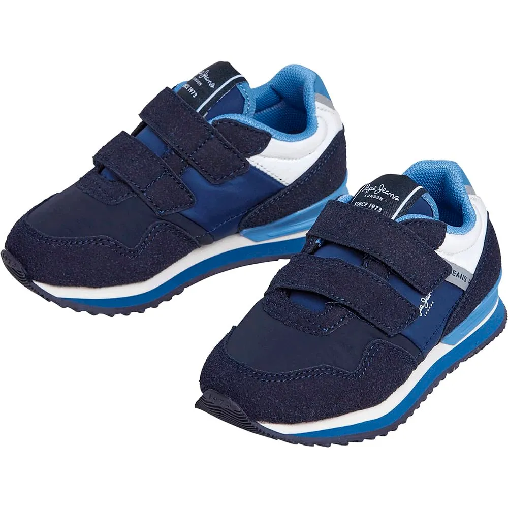 Pepe Jeans London Berg Sneakers Bambino Strappo