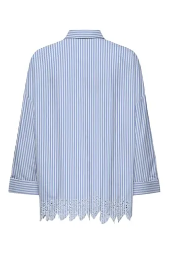 ONLY Onlgraces LS Emb camicia ricamata manica lunga